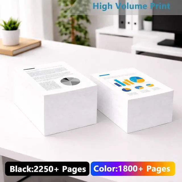 Alt view image 3 of 7 - 952 XL Ink Cartridge Combo Pack Compatible for HP 952XL for OfficeJet 8702 Pro 8710, 7740, 8720, 8725, 8210, 8715, 8740, 7720, 8730, 8216, 8700, 8200, 8716 Printer with V14.5.1 Chips 4-PackC/M/Y/K