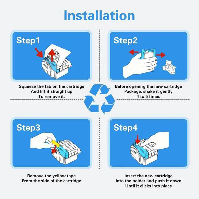 Alt view image 6 of 7 - InkDrop Remanufactured xp15000 Ink Replacement Works with XP-15000 Printer