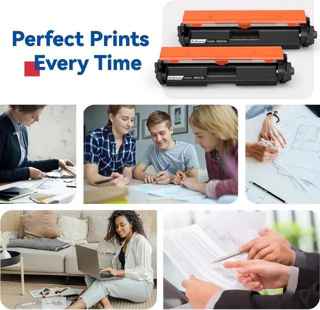 Alt view image 5 of 5 - 17A Toner Cartridge Compatible Replacement for HP CF217A 17A Black Toner