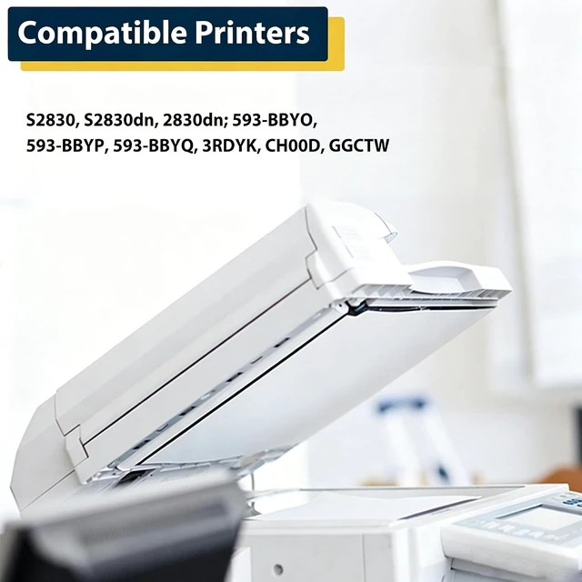 Alt view image 2 of 5 - APRONE S2830dn S2830 Toner Cartridge Compatible for Dell S2830