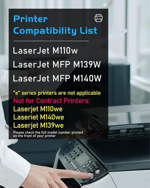 Alt view image 4 of 7 - 141A W1410A Black Toner Cartridges, with Chip