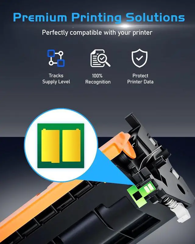 Alt view image 6 of 7 - 141A W1410A Black Toner Cartridges, with Chip