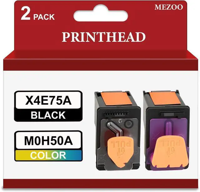 Main image of MEZOO Smart Tank Plus 651 Printhead X4E75A M0H50A Print Head Combo Pack High Yield Relacement for Smart Tank 500 510 530 610 Series Smart Tank Plus 550 570 650 Series (2-Pack)