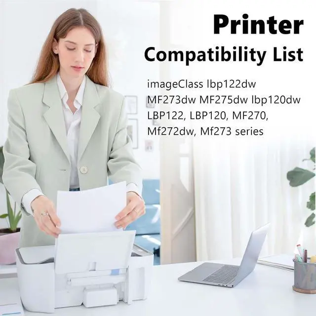 Alt view image 2 of 6 - 071H 071 High Capacity 2 Black Toner Cartridge with Chip(2,500 Pages) Replacement for Canon 071H/CRG-071 Toner Cartridge for ImageClass LBP122dw MF273dw MF275dw LBP122 LBP120 MF270 MF272dw Printer