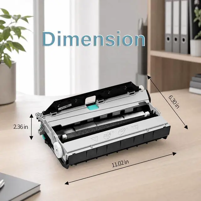 Alt view image 4 of 7 - CN598-67004 CN459-40630 Duplex Module for Printer, Ink Maintenance Box, Waste Ink Collector Compatible with HP Officejet X Series Printer, PageWide Pro 477dw 477dn