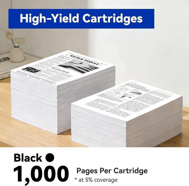 Alt view image 3 of 7 - 141A W1410A Toner Cartridge High Yield Replacement for HP 141A W1410A 141X W1410X Compatible for HP LaserJet pro M110w MFP M140w M139 2-Black