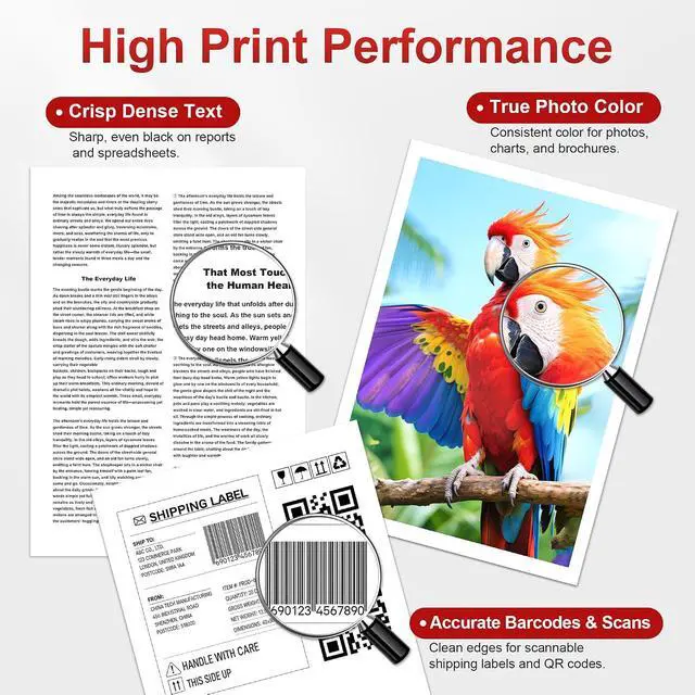 Alt view image 5 of 7 - 067h Toner Cartridge Set Replacement for Canon 067h 067 MF656Cdw MF653Cdw