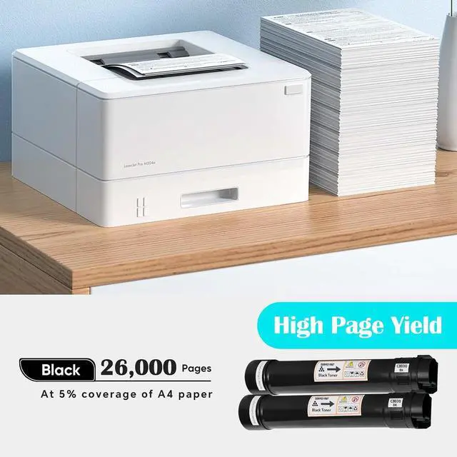 Alt view image 3 of 6 - 2-Pack C8030 Black Toner Cartridges 006R01697 Black Toner Compatible with Xerox AltaLink C8030 C8035 C8045 C8055 C8070 Printers