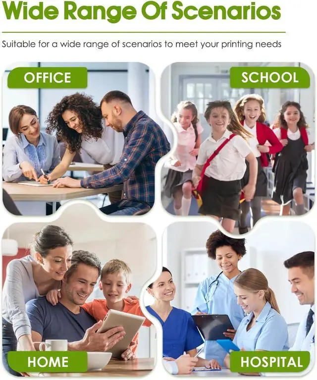 Alt view image 6 of 7 - 60XL Ink Cartridges High Yield (2-Pack,1Black/1Tri-Color) Compatible for 60Ink 60XL Ink Cartridge Replacement for DeskJet D1660 D2500 D5560 F2400 F4200 F4580 Envy 100 110 120 PhotoSmart C4600 Printer