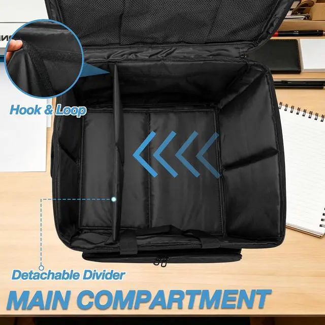 Alt view image 4 of 7 - CROTIRAD Printer Carrying Case Compatible with DNP/Fujifilm/HiTi Photo Printer