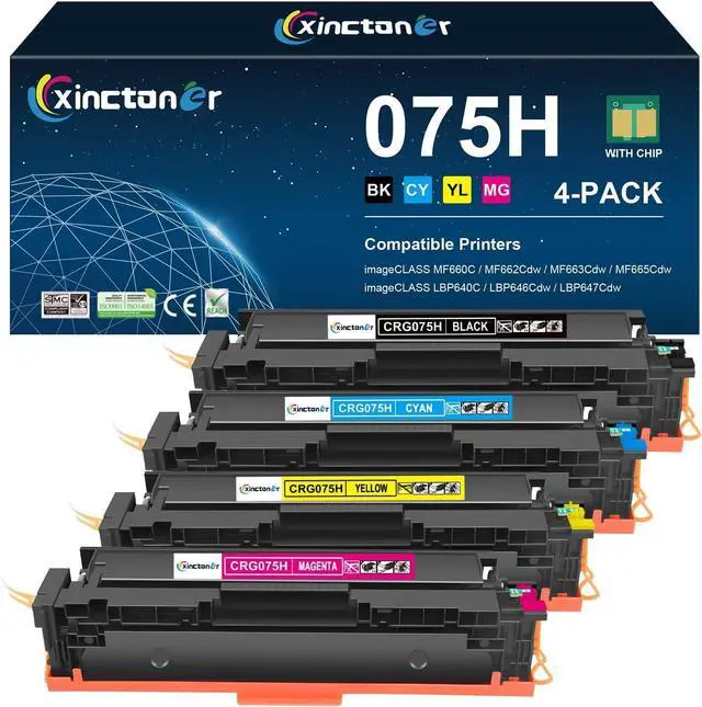 Main image of 075H Toner Cartridge High Yield Work for Canon MF663Cdw Toner