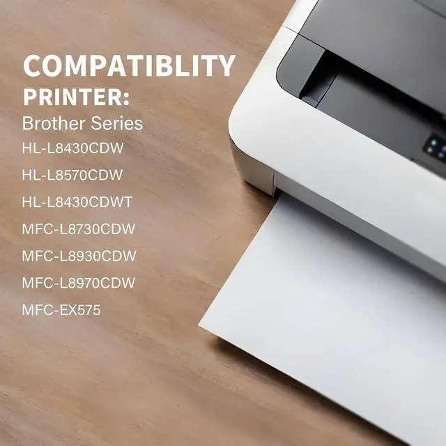 Alt view image 2 of 5 - TN635XLC Toner Cartridge with Chip Compatible for Brother TN635XL TN635 Cyan for HL-L8430CDW HL-L8570CDW HL-L8430CDWT MFC-L8730CDW MFC-L8930CDW MFC-L8970CDW MFC-EX575 Printer