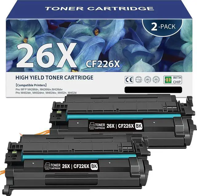 Main image of 26X CF226X Toner Cartridge Compatible for HP 26A CF226A 26X Black