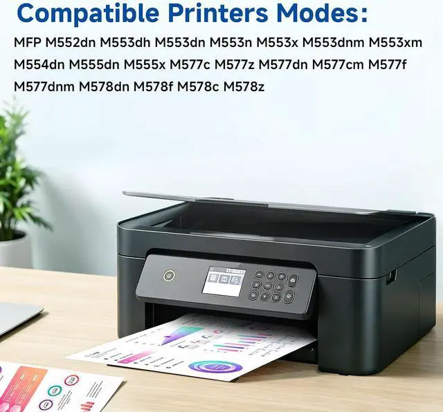 Alt view image 2 of 7 - B5L35A Fuser Maintenance Kit Compatible for B5L35-67901 B5L35-67902 RM2-0011 Fuser Unit Replacement for HP Color MFP M552 M553 M554 M555 M577 M578 Printer (1 Pack, 110V)