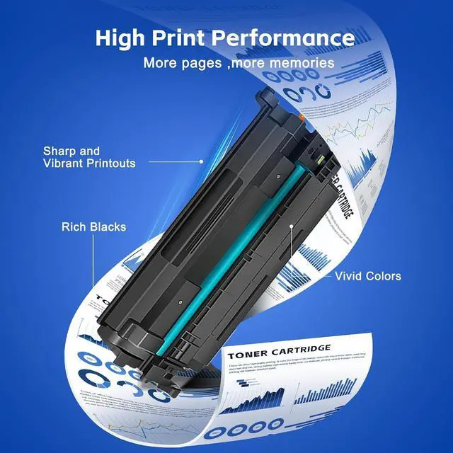 Alt view image 4 of 7 - 26X CF226X Toner Cartridge Compatible for HP 26A CF226A 26X Black