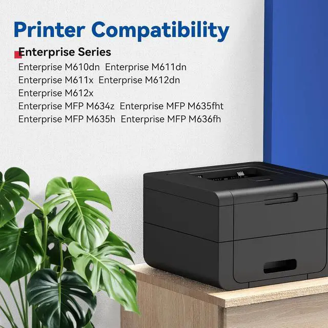 Alt view image 2 of 5 - 147A Black Toner Cartridge Compatible Replacement for HP W1470A