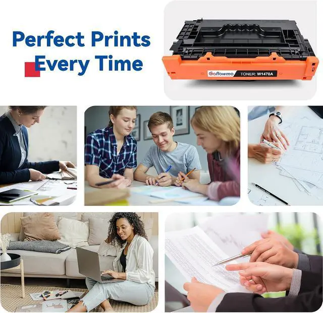 Alt view image 5 of 5 - 147A Black Toner Cartridge Compatible Replacement for HP W1470A