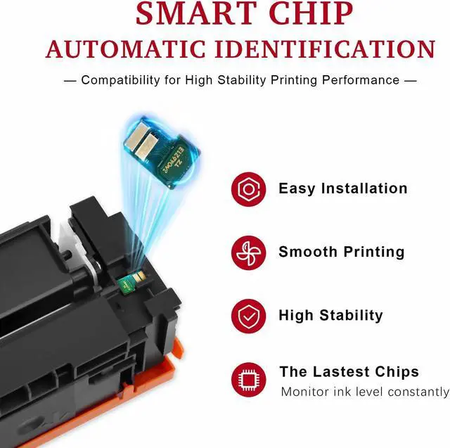 Alt view image 3 of 6 - MEGAIN 067 Toner Cartridges Set Compatible for Canon 067 CartridgeSs Works with Color imageCLASS MF656Cdw MF654Cdw MF653Cdw MF650C LBP632Cdw LBP633Cdw LBP630C Series Printers (4 Pack)