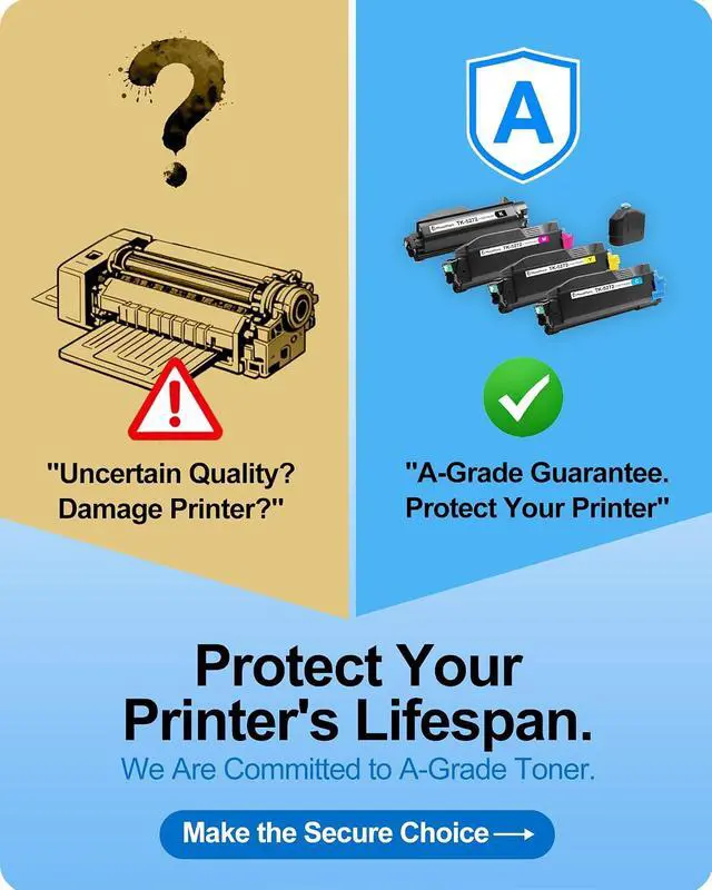 Alt view image 2 of 7 - MasaiMara TK-5272 TK5272 TK-5272K TK-5272C TK-5272Y TK-5272M Compatible Toner Cartridges for Kyocera ECOSYS M6630cidn P6230cdn A4 Multifunctional Printer (4-Pack)