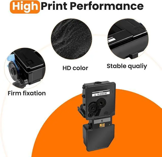 Alt view image 5 of 7 - ANNGELAS TK5452 TK-5452 Black Toner Cartridge,4,600 Pages High Yield,with Upgraded Chip,1T02R70US0 Compatible with Kyocera ECOSYS PA2600cx PA2600cwx MA2600cfx MA2600cwfx Printer(1-Pack)