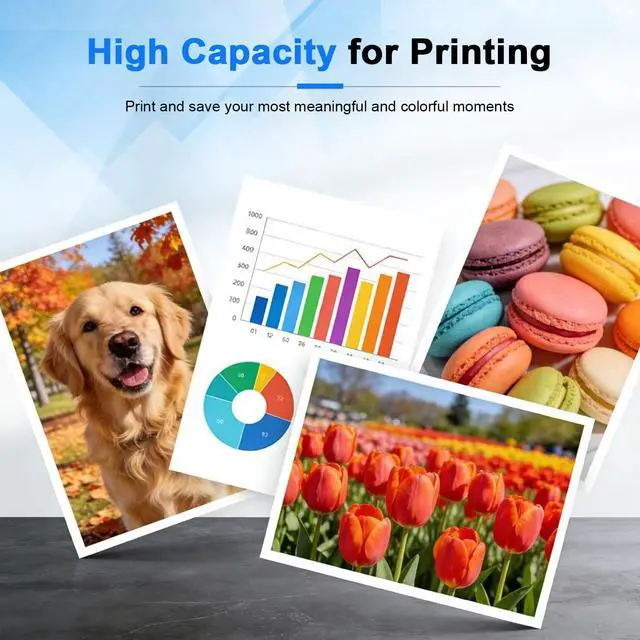 Alt view image 4 of 6 - 206X Toner Cartridge 4 Pack High Yield (with Chip) - Compatible Replacement for HP 206A 206X Works with HP Color LaserJet Pro M255dw M255nw MFP M283fdw M283cdw M282nw M283fdn Printer W2110A W2110X