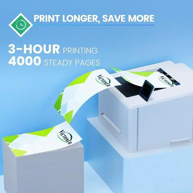 Alt view image 6 of 7 - 414X Toner Cartridges 4 Pack High Yield for HP414X 414A 414 Toner with Chip