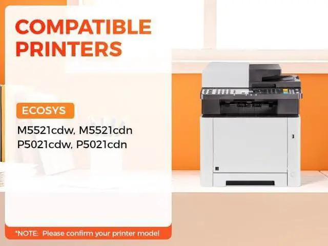 Alt view image 3 of 6 - TK-5232 TK5232 Toner Cartridge 4Pack High Yield Replacement for Kyocera TK-5232K TK-5232C TK-5232M TK-5232Y Compatible with Kyocera ECOSYS M5521cdw P5021cdw P5021cdn M5521cdn Laser Printer Black Color