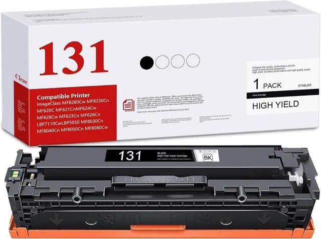 Main image of 131 Toner Cartridge (1Pack,Black) Replacement for Canon 131 for Color ImageCLASS MF8280Cw MF624Cw MF628Cw Printer