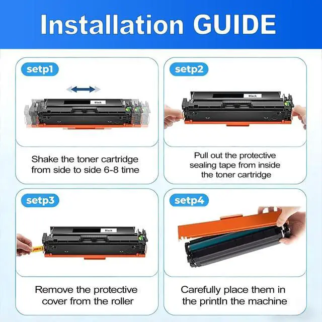 Alt view image 5 of 6 - Q2612A 12A Black Toner Cartridge 1-Pack Replacement for HP 12X Q2612X 12A Q2612A Work for Laser 1012 1022 1020 1018 1022N 1010 3015 3050 3030 3052 3055 M1319F Series Printer, Q2612 12X 12A
