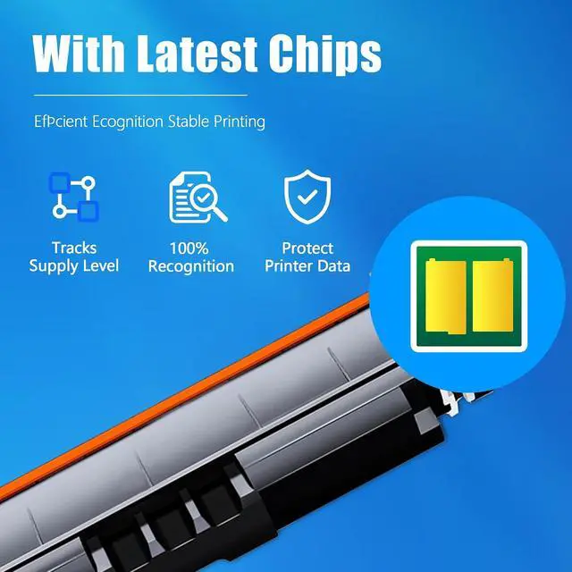 Alt view image 5 of 6 - 128A Toner Cartridges 4 Pack High Yield Replacement for HP128 128A CP1525NW