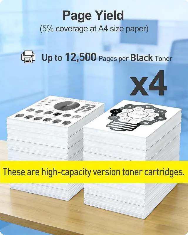 Alt view image 5 of 7 - MasaiMara TK-3162 TK3162 TK 3162 1T02T90US0 Compatible Toner Cartridges for Kyocera ECOSYS P3045dn P3155dn M3145idn M3645idn Printer (Black, 4-Pack)