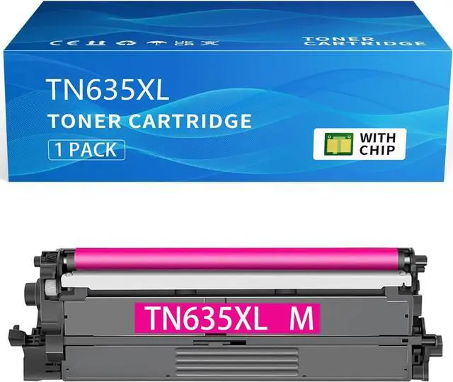 Main image of TN635XLM Toner Cartridge with Chip Compatible for Brother TN635XL TN635 Magenta for HL-L8430CDW HL-L8570CDW HL-L8430CDWT MFC-L8730CDW MFC-L8930CDW MFC-L8970CDW MFC-EX575 Printer
