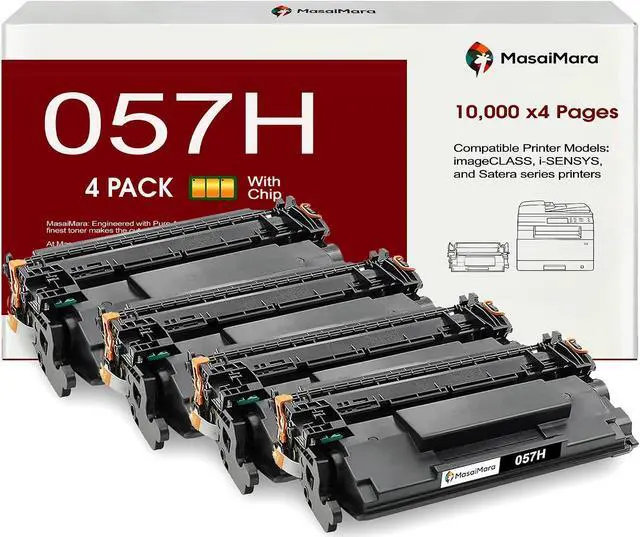 Main image of MasaiMara High Capacity 057H 057 Black Toner Cartridge Compatible for Canon ImageCLASS LBP226dw LBP227dw LBP228dw LBP220 MF445dw MF448dw MF449dw, Satera LBP224 LBP221, LBP230 MF440 MF450 Printers