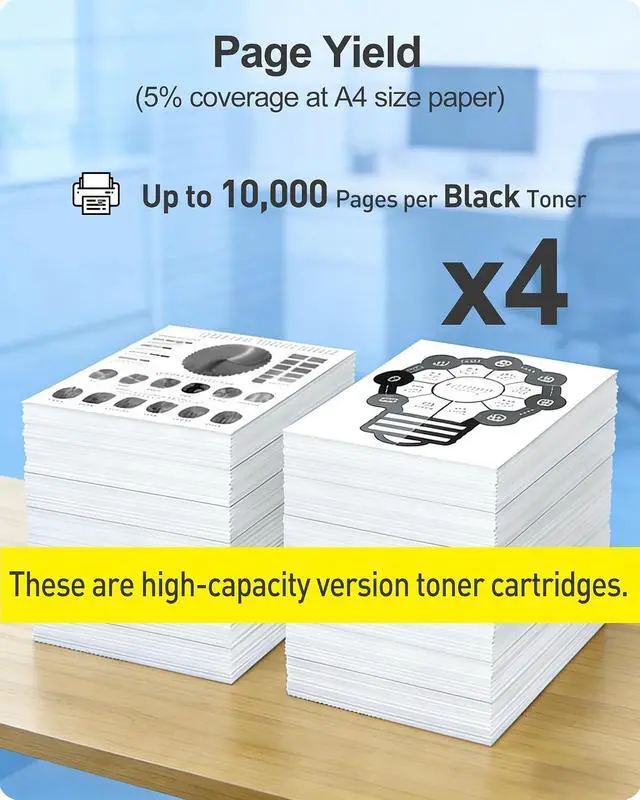 Alt view image 5 of 7 - MasaiMara High Capacity 057H 057 Black Toner Cartridge Compatible for Canon ImageCLASS LBP226dw LBP227dw LBP228dw LBP220 MF445dw MF448dw MF449dw, Satera LBP224 LBP221, LBP230 MF440 MF450 Printers