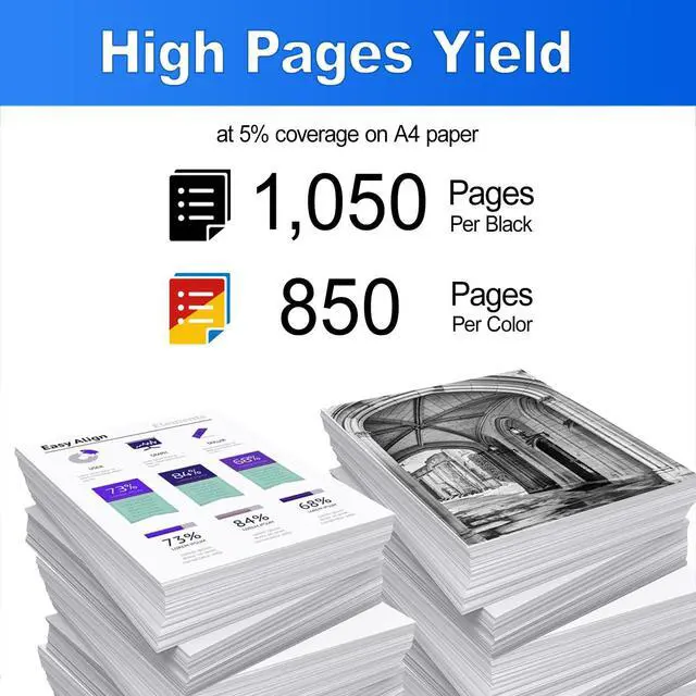 Alt view image 3 of 6 - 215A Toner Cartridge 4 Pack Replacement for HP 215A W2310A W2311A W2312A W2313A Work for Color Pro MFP M183fw M182n M182nw M155a M155nw Series Printer (BK/C/M/Y)