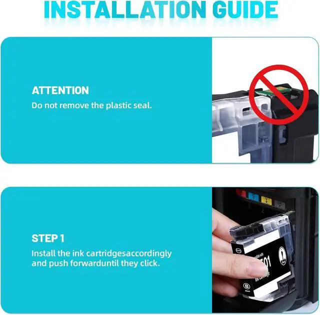Alt view image 4 of 6 - LC506XL Ink Cartridges Compatible for Brother LC506XL LC506, 4-Pack
