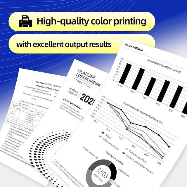 Alt view image 6 of 7 - C320 C325 Toner Cartridge Compatible for Xerox 006R04820 006R04821 006R04822 006R04823 Work for Xerox C320 C325 Printer Toner Cartridge 4Pk