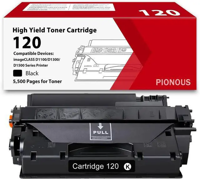 Main image of 120 Toner Cartridge Replacement for Canon 120 CRG-120 CRG120 Toner Compatible with D1550 D1100 D1120 D1150 D1170 D1180 D1320 D1350 D1370 D1520 Printer(Black, 1-Pack)