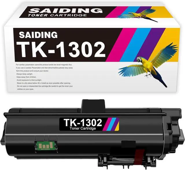 Main image of SAIDING Compatible TK-1302 TK1302 Black Toner Cartridge TK 1302