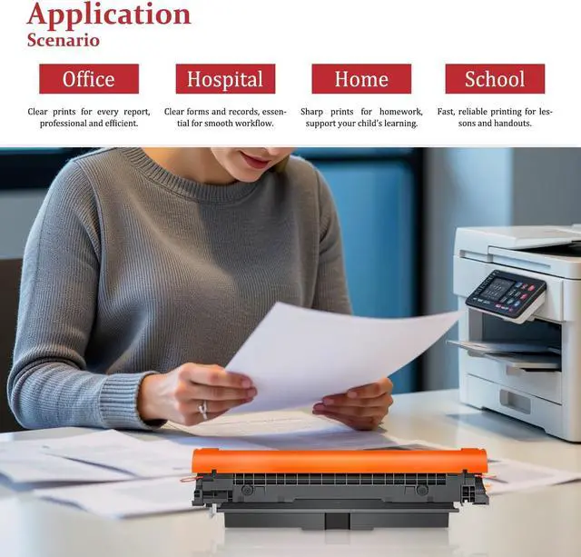 Alt view image 5 of 5 - 069H High Capacity Toner Cartridge CRG069H CRG-069H CRG 069H Toner Replacement for Canon Color ImageCLASS MF753Cdw MF751Cdw MF752Cdw MF756Cx LBP674Cdw LBP673Cdw LBP674Cx Printer Toner (1 Yellow)