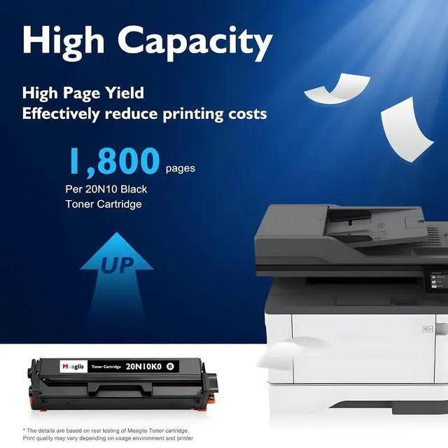 Alt view image 3 of 7 - CS331 CS431 20N10K0 Black Toner Cartridge (with Chip) 1-Pack