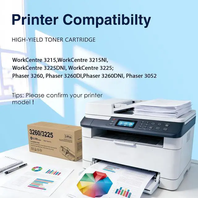 Alt view image 2 of 7 - 106R02777 Black High Capacity Toner Cartridge (2-Pack,3500 Pages)