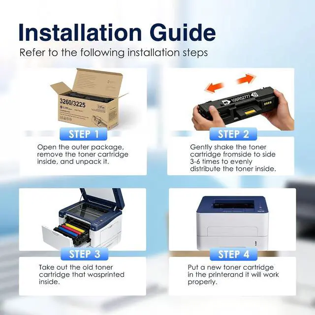 Alt view image 6 of 7 - 106R02777 Black High Capacity Toner Cartridge (2-Pack,3500 Pages)