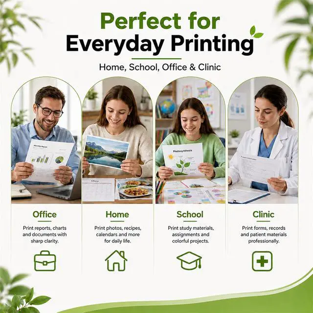 Alt view image 7 of 7 - 63XL Ink Cartridges Black and Color Replacement for HP Ink 63 63XL Ink