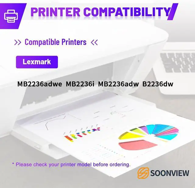 Alt view image 2 of 6 - B221H00 MB2236 Toner Cartridge
