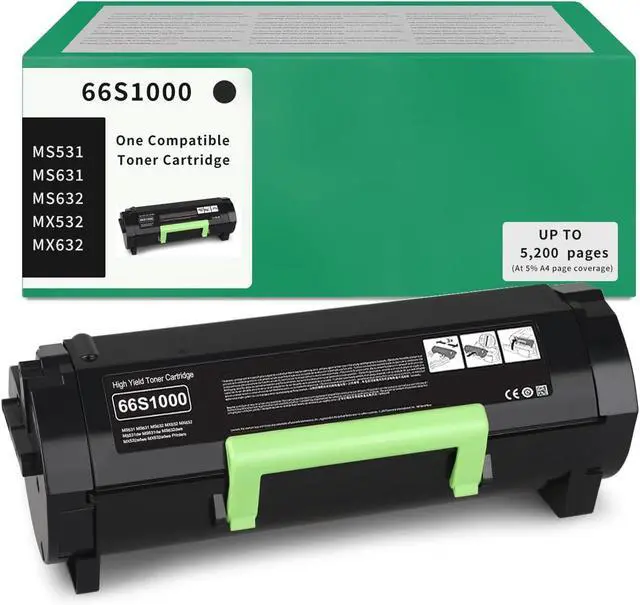 Main image of 66S1000 Toner Cartridge for MS531dw MS631dw MS632dwe MX532adwe MX632adwe