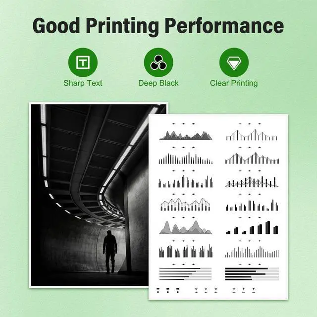 Alt view image 4 of 6 - 55B1X00 Remanufactured Toner Cartridge Compatible for Lexmark MX431 Toner,for Lexmark MX432 MS431 MX431 MS431dw MS431dn MX431adn MX431adw MX432adwe Printer, 20K Pages