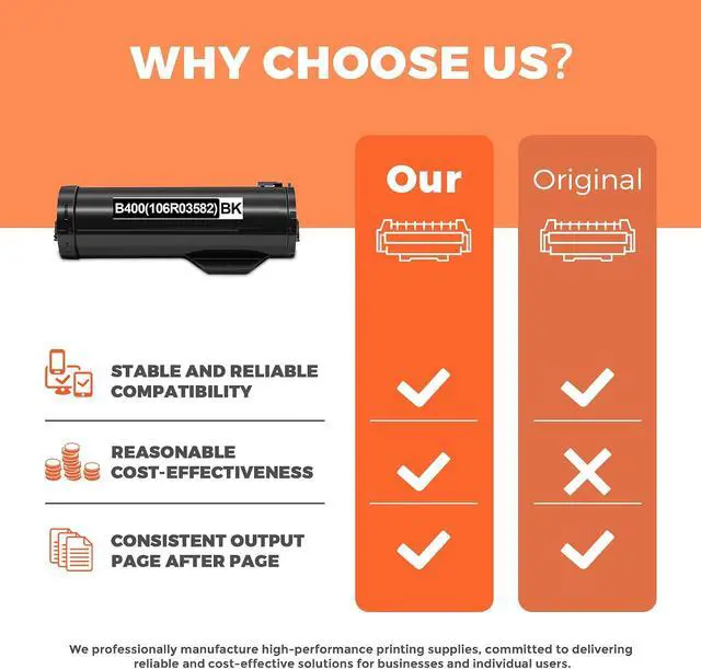 Alt view image 5 of 6 - B400 B405 106R03582 Black Toner 2 Pack Versalink B400/B405 Toner