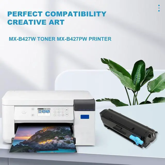 Alt view image 2 of 6 - Compatible with Sharp MX-B42T Black Toner Cartridge High Yield