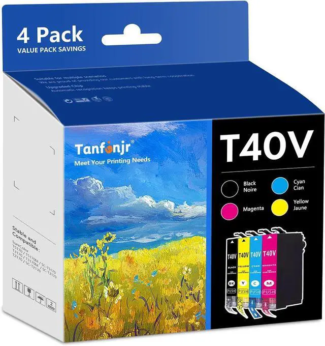 Main image of T40V Ink Cartridge T40V120 T40V220 T40V320 T40V420 Replacement for T40W